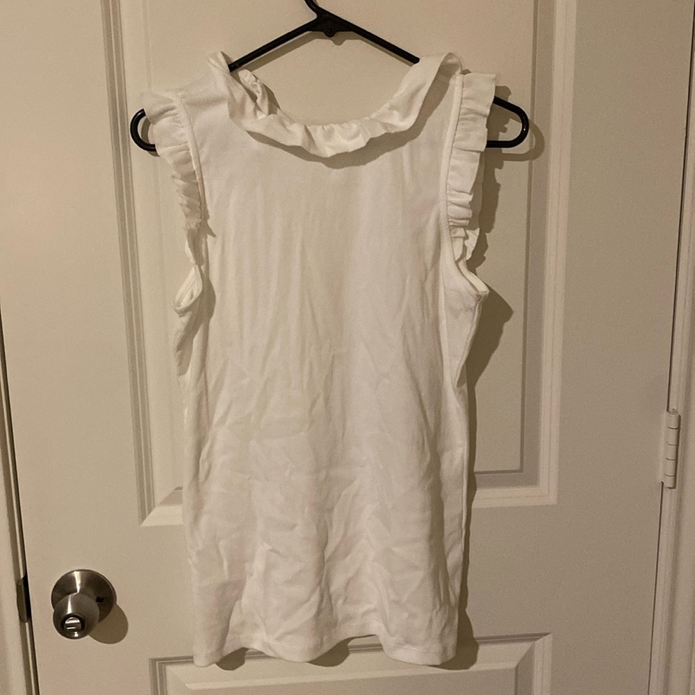Business casual white dress shirt